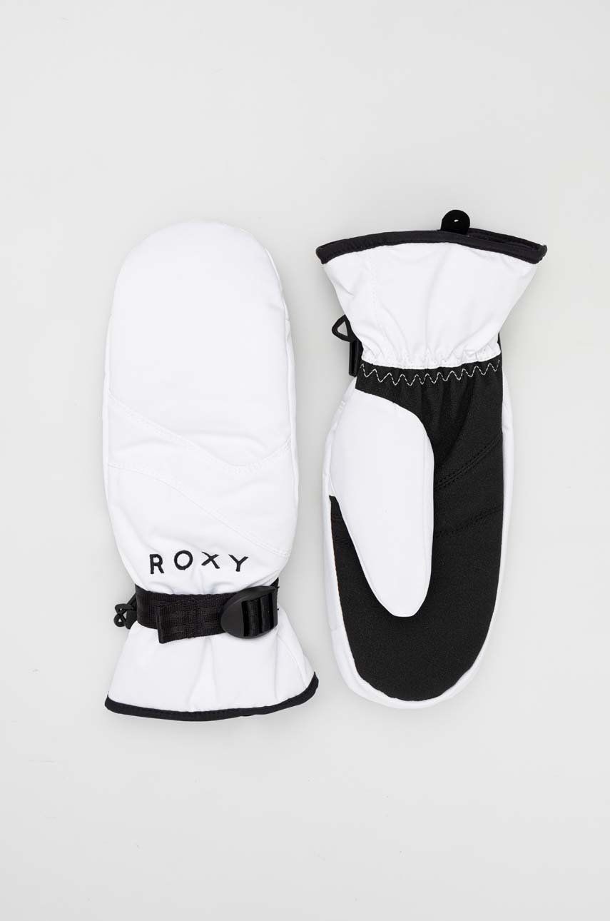 Roxy rękawice Jetty Solid kolor biały