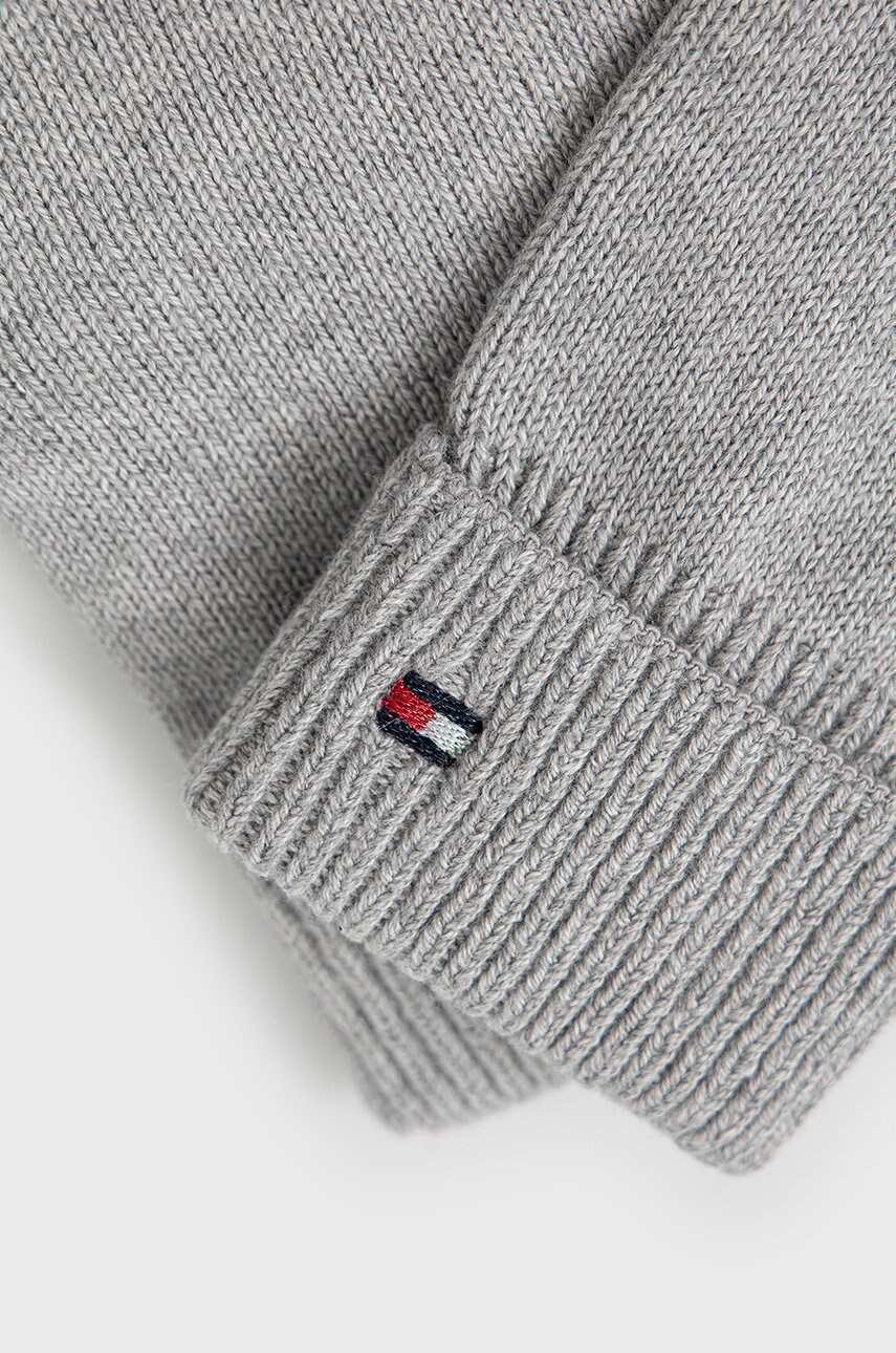 

Рукавички з домішкою кашеміру Tommy Hilfiger жіночі колір сірий
