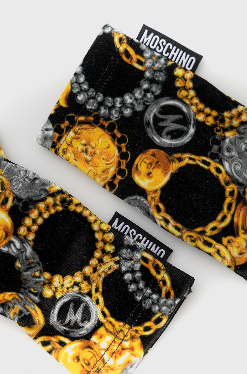 

Перчатки Moschino женские цвет чёрный
