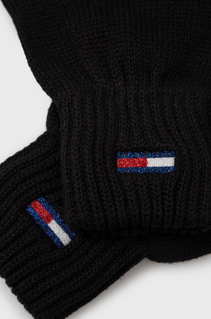 

Рукавички Tommy Jeans жіночі колір чорний