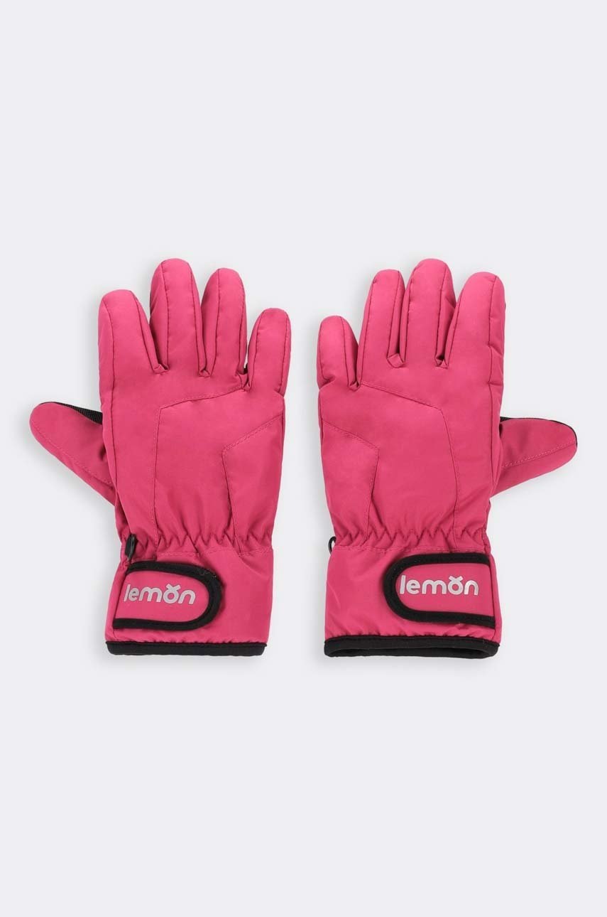 Дитячі рукавички Lemon Explore колір фіолетовий Дитячі рукавички Lemon Explore колір фіолетовий