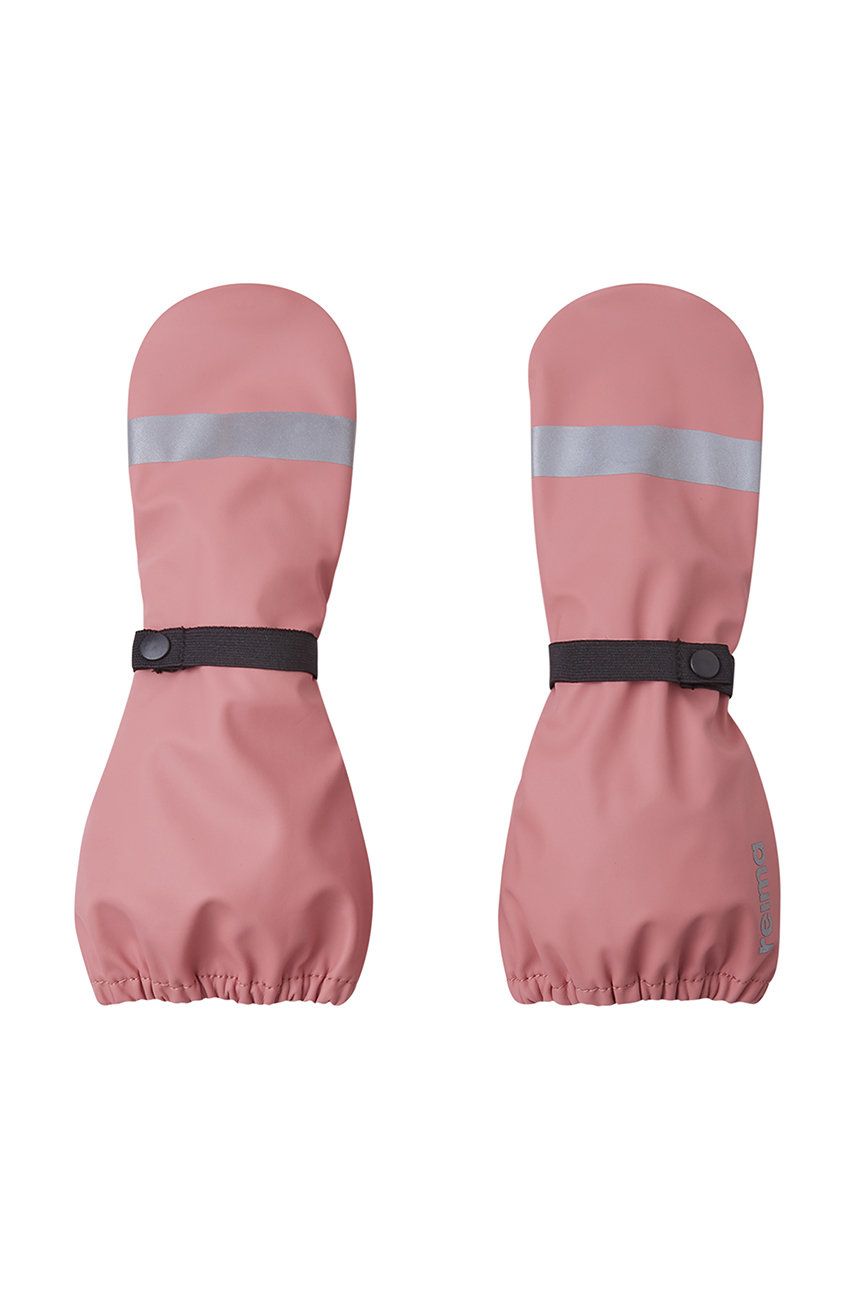 Dětské rukavice Reima růžová barva - růžová -  Hlavní materiál: 100 % Polyester Pokrytí: 1