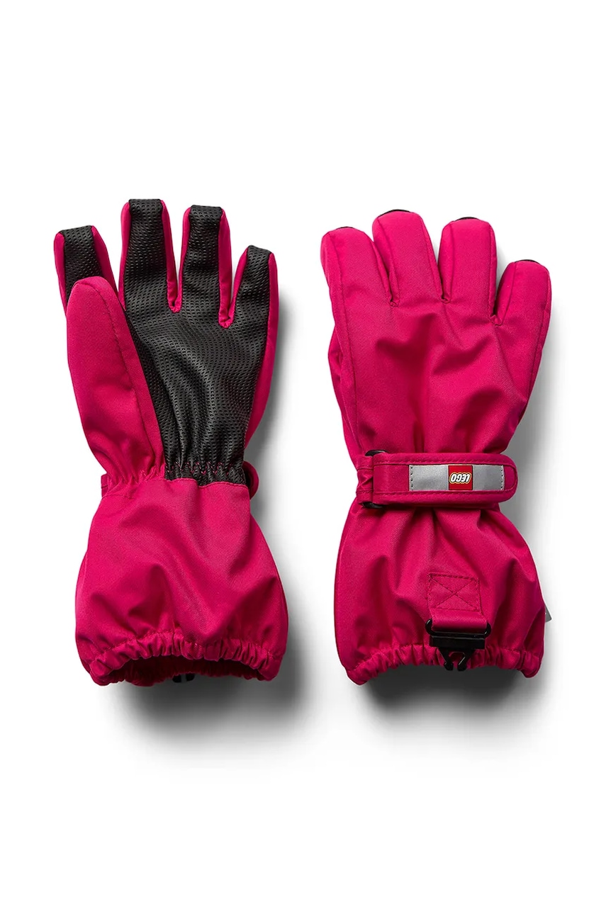 Детские перчатки Lego Wear цвет фиолетовый Детские перчатки Lego Wear цвет фиолетовый