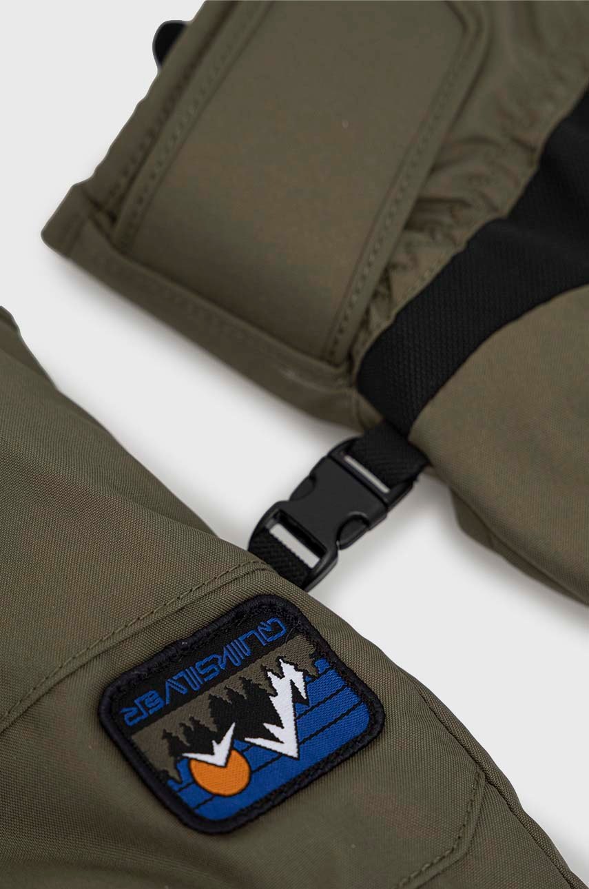 

Перчатки Quiksilver Cross цвет зелёный