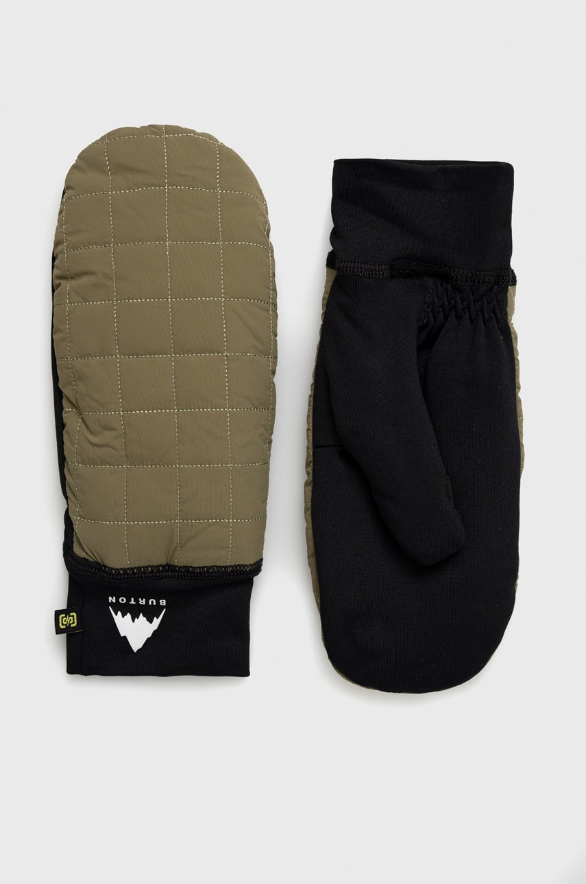 E-shop Rukavice Burton Heavyweight Quilted zelená barva