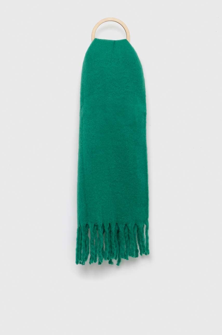 Vero Moda sal femei, culoarea verde, neted