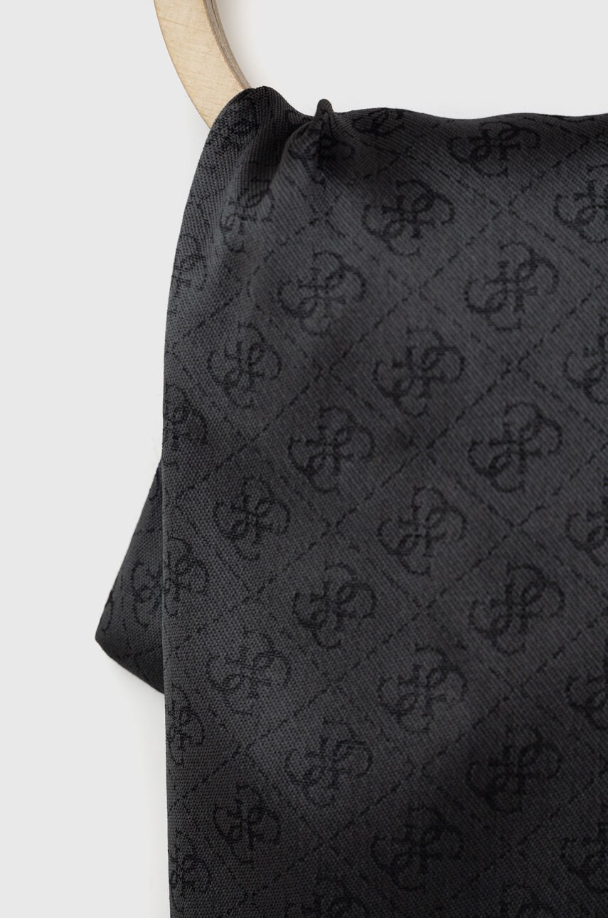 

Платок Guess женская цвет чёрный узор