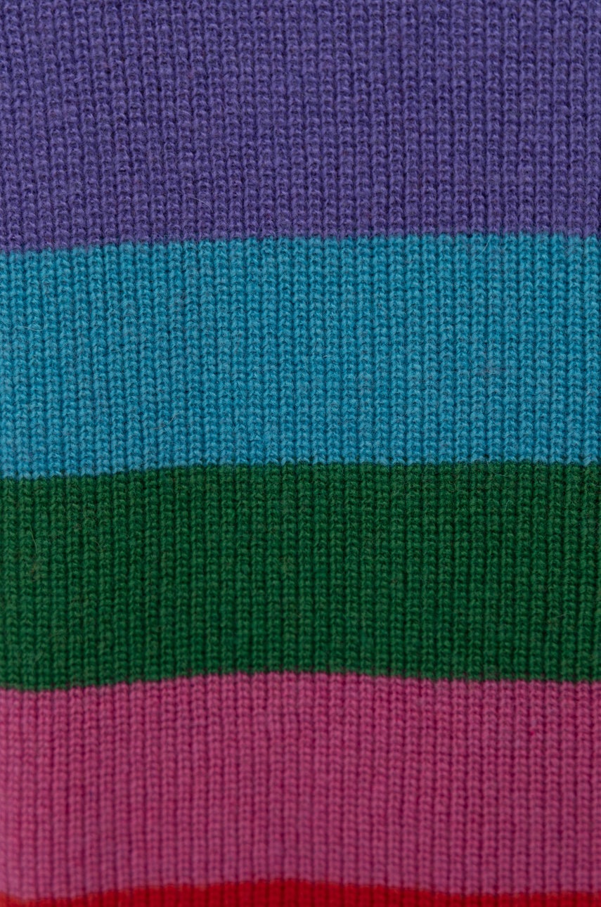 

Шарф з домішкою вовни United Colors of Benetton візерунок