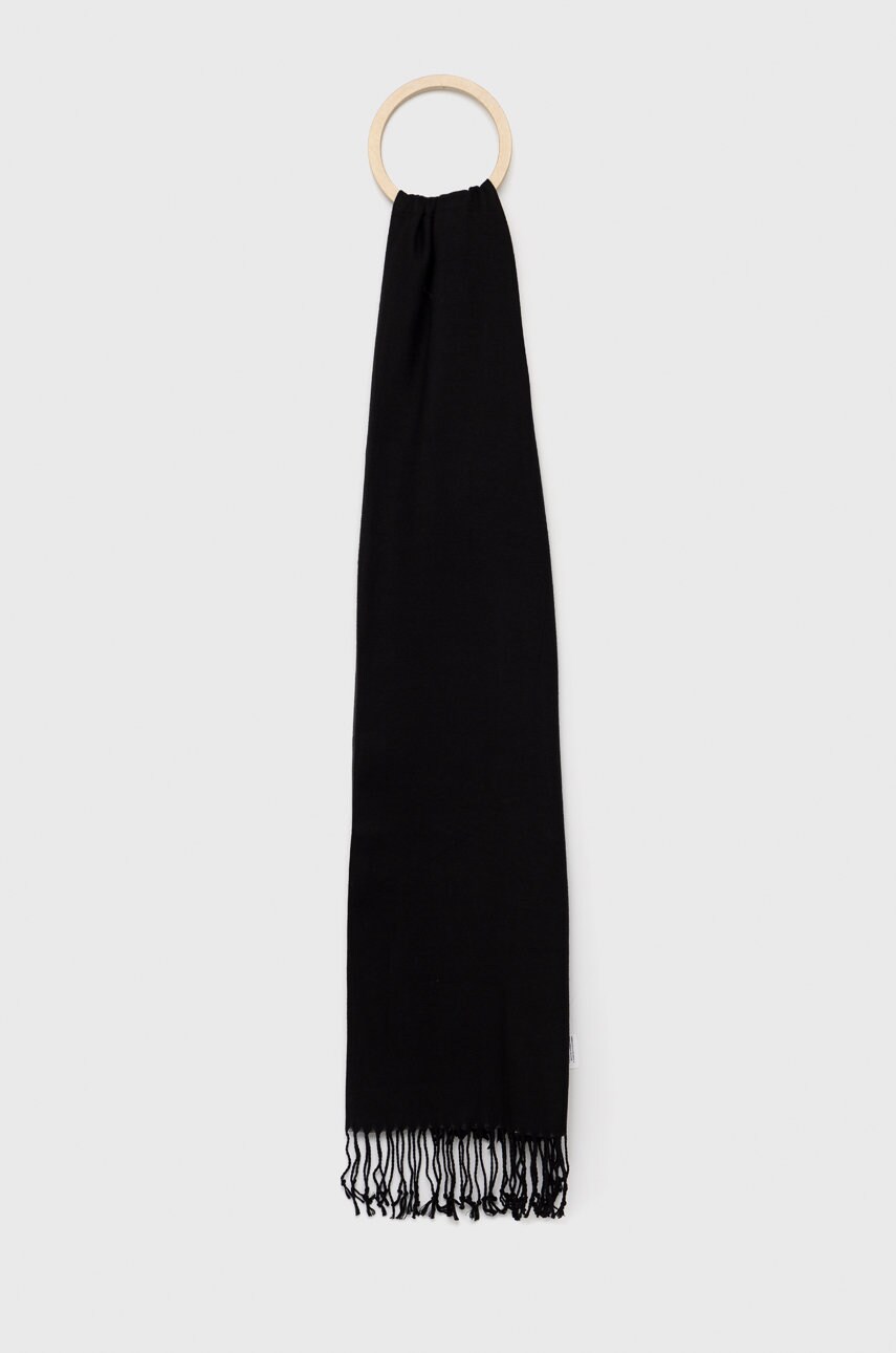 United colors of benetton sal femei, culoarea negru, neted