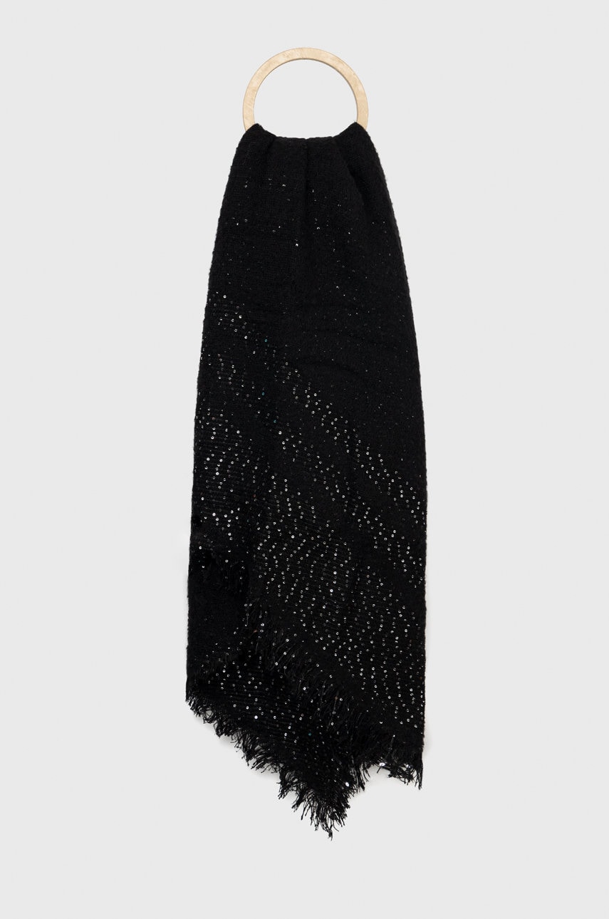 Morgan sal femei, culoarea negru, cu imprimeu