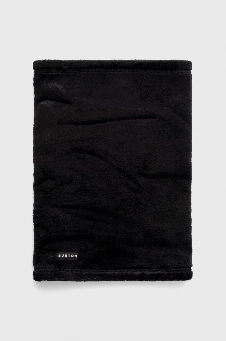 Nákrčník Burton Cora dámský, černá barva, hladký - černá -  100 % Recyklovaný polyester