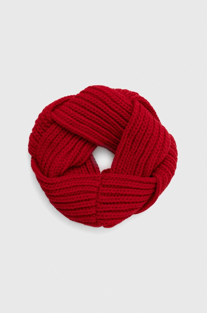 Детский снуд Mayoral цвет красный однотонный Детский снуд Mayoral цвет красный однотонный