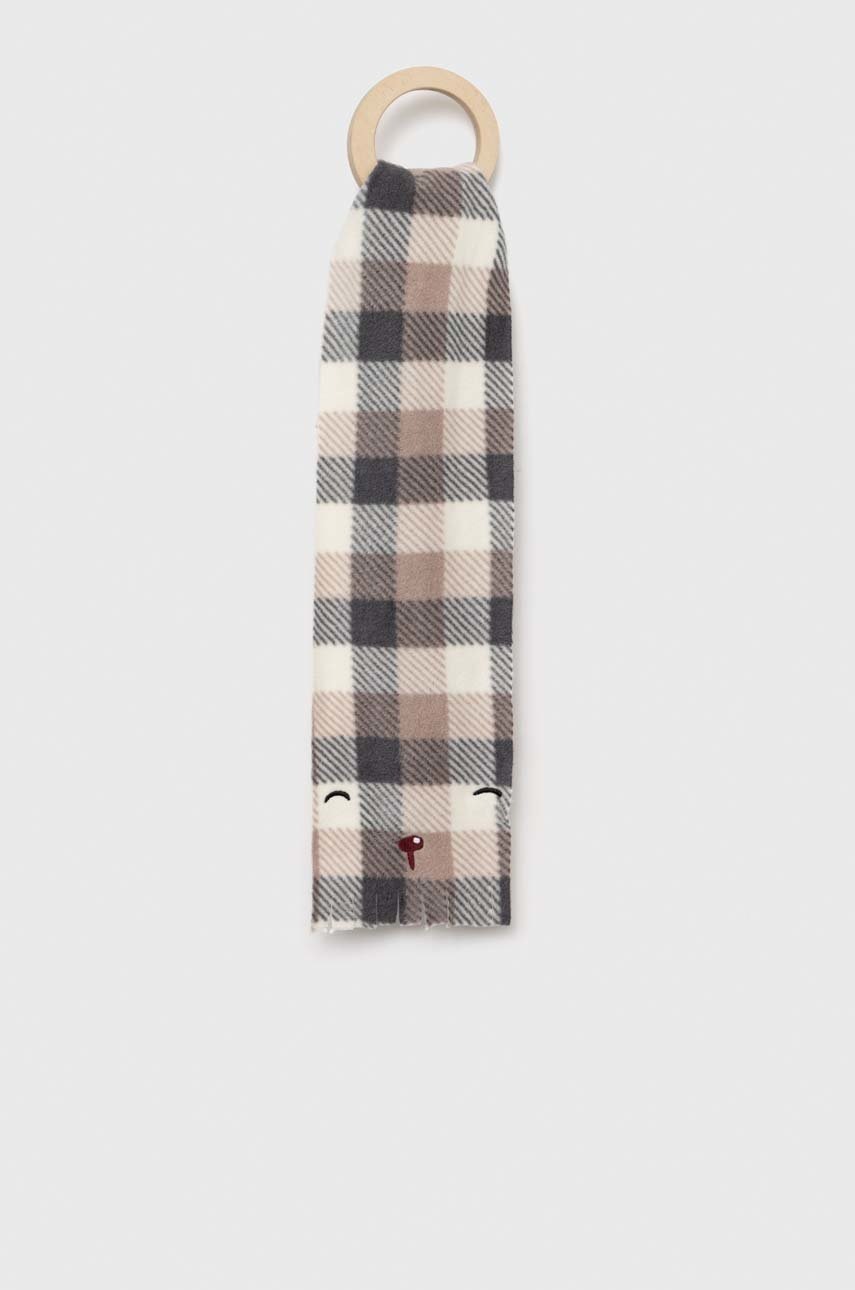 

Детски шал United Colors of Benetton в бежово с десен, Бежов