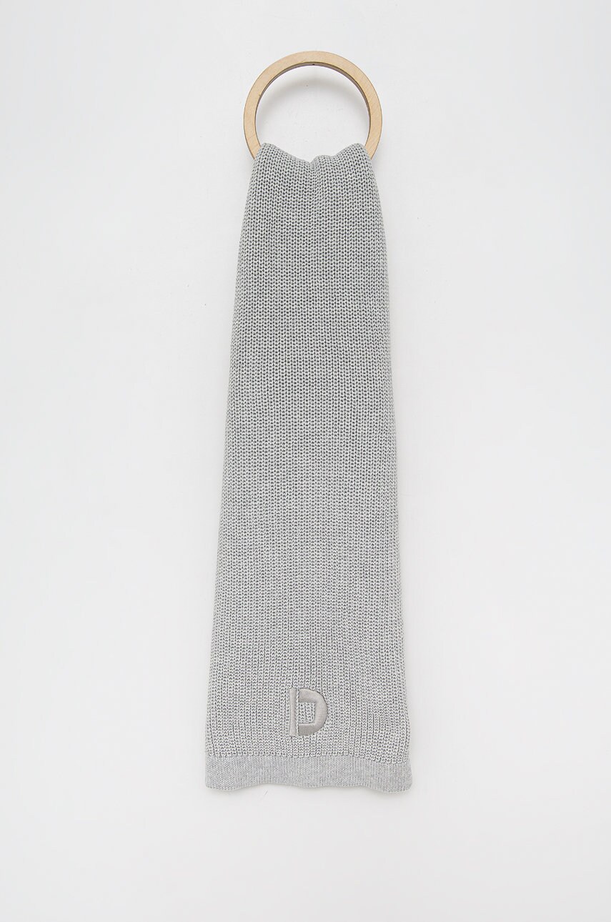 Tom tailor fular barbati, culoarea gri, neted