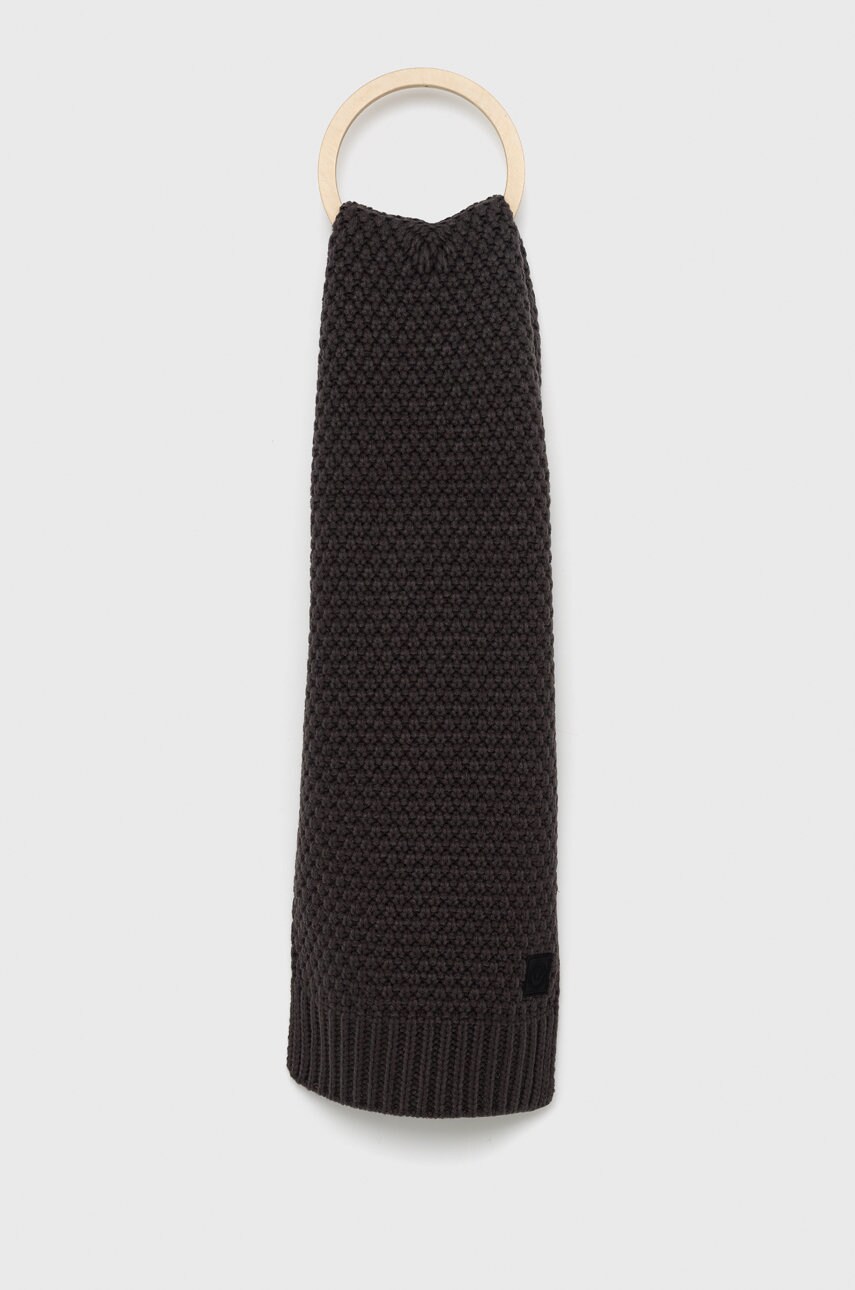 Only & sons fular barbati, culoarea gri, neted