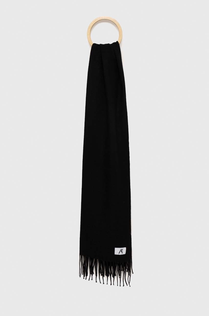 Produkt by jack & jones fular culoarea negru, neted