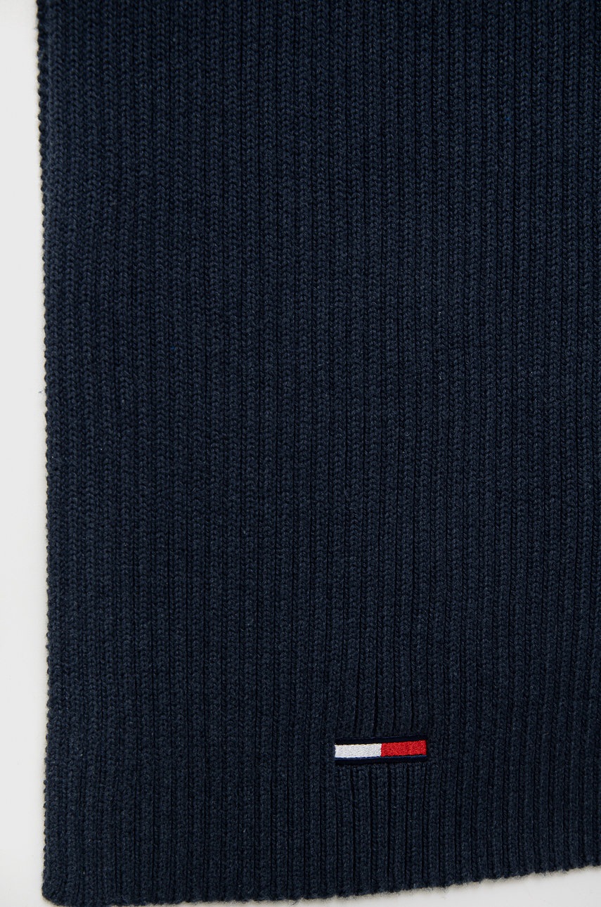 

Шарф Tommy Jeans мужской цвет синий меланж