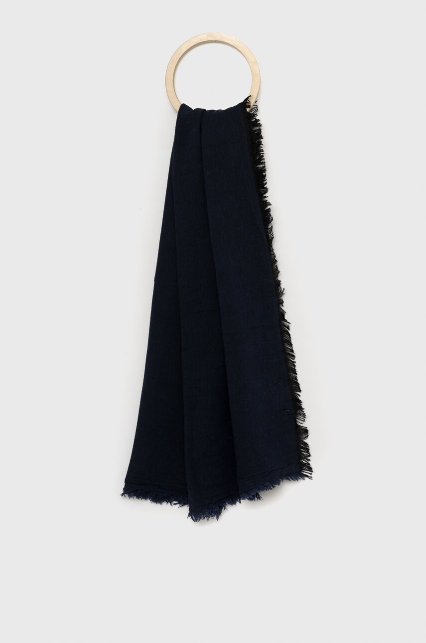 Sisley sal barbati, culoarea bleumarin, neted