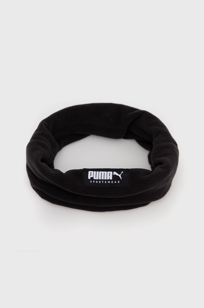 Puma fular impletit culoarea negru, modelator