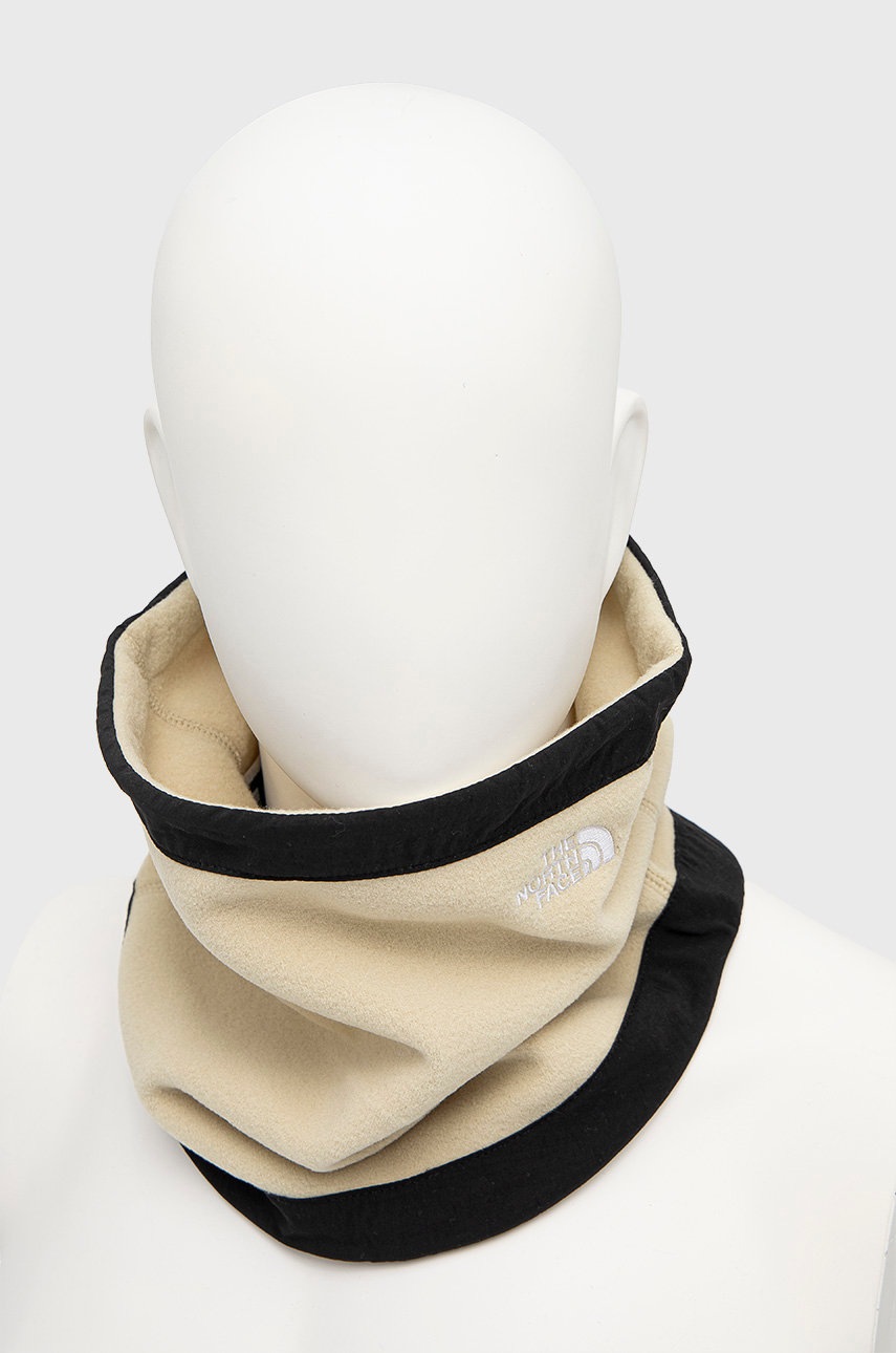 

Снуд The North Face колір бежевий однотонний