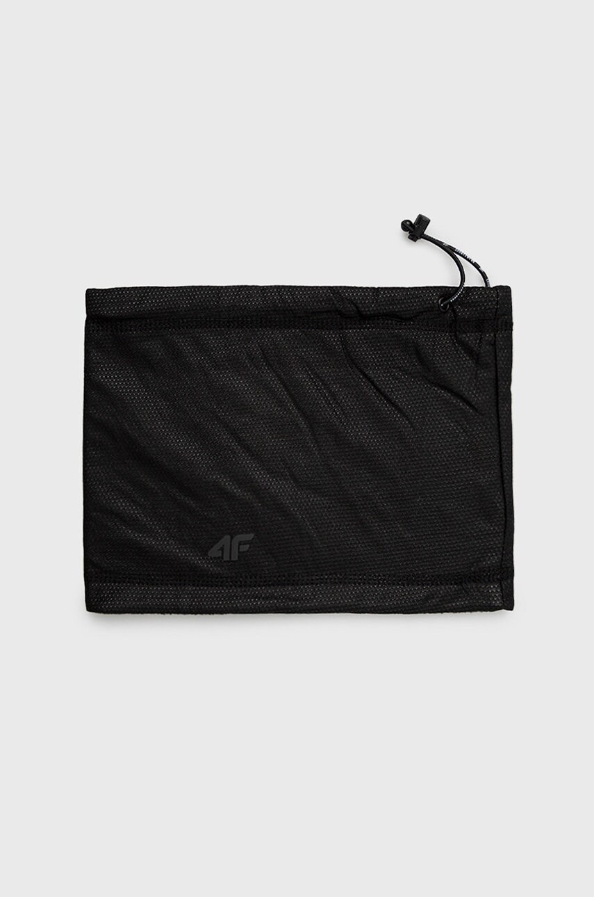 4f fular impletit culoarea negru, modelator
