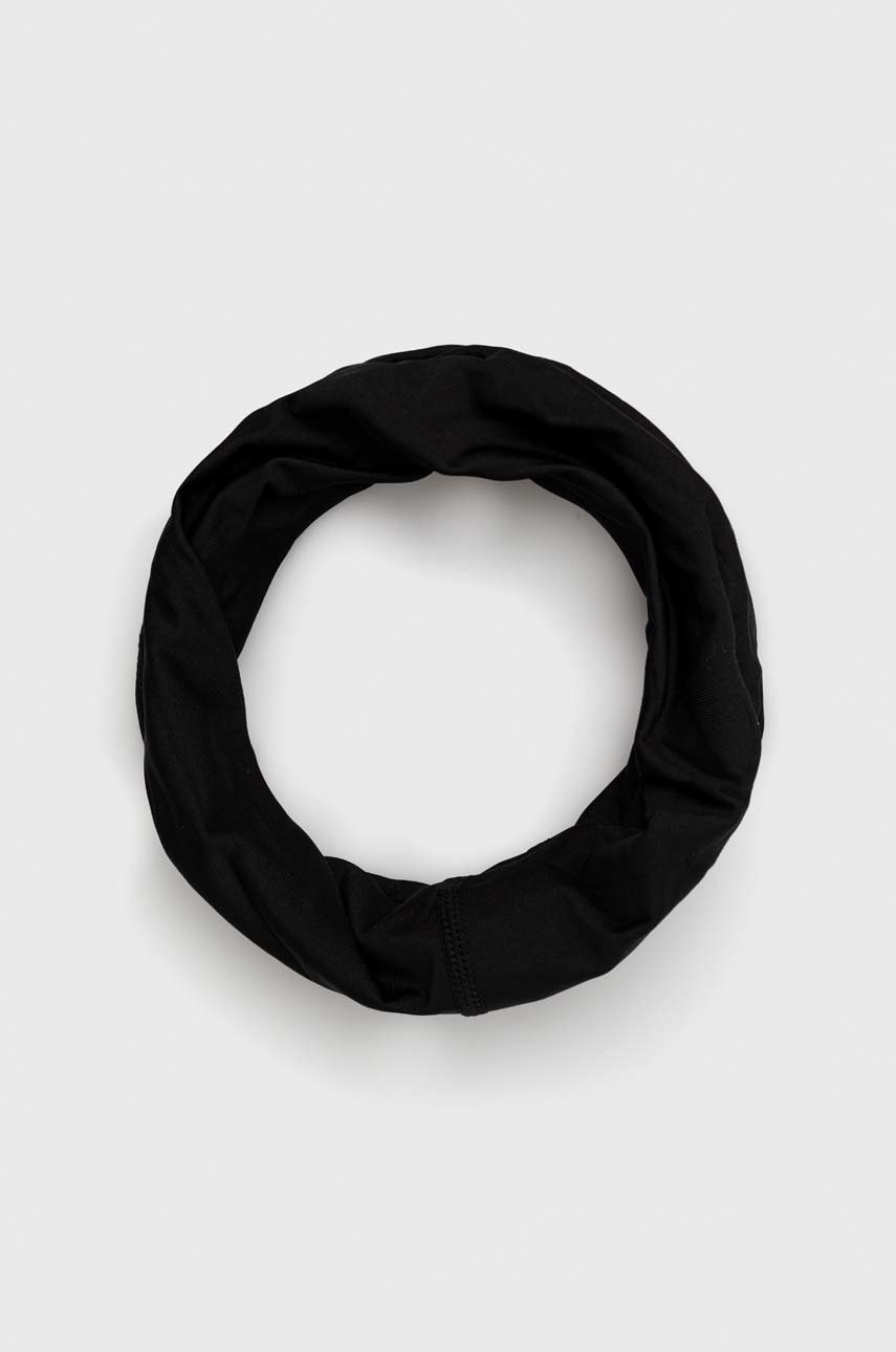 

Кръгъл шал Outhorn в черно с изчистен дизайн, Черен