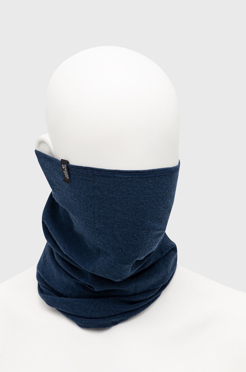 

Снуд Jack Wolfskin колір синій однотонний
