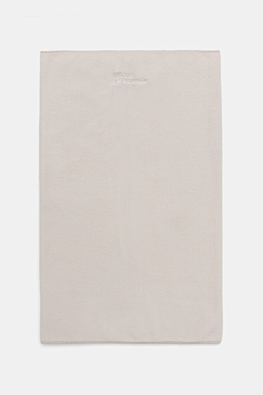 Jack Wolfskin fular împletit culoarea bleumarin, uni, 1910292