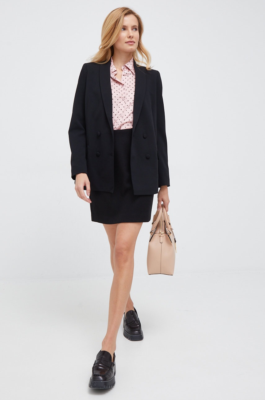 

Юбка Vero Moda цвет чёрный mini прямая