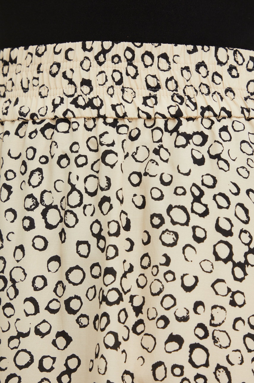 Φούστα Drykorn χρώμα: μπεζ φωτογραφία