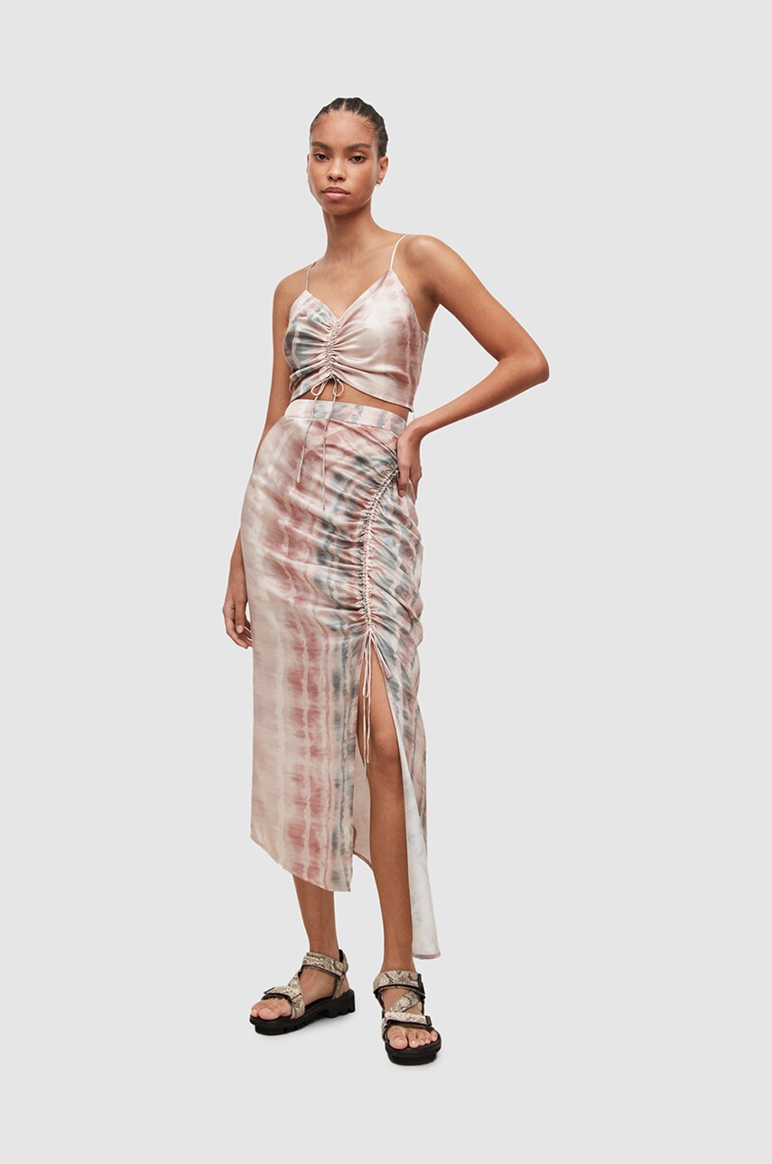 Allsaints fusta midi, drept