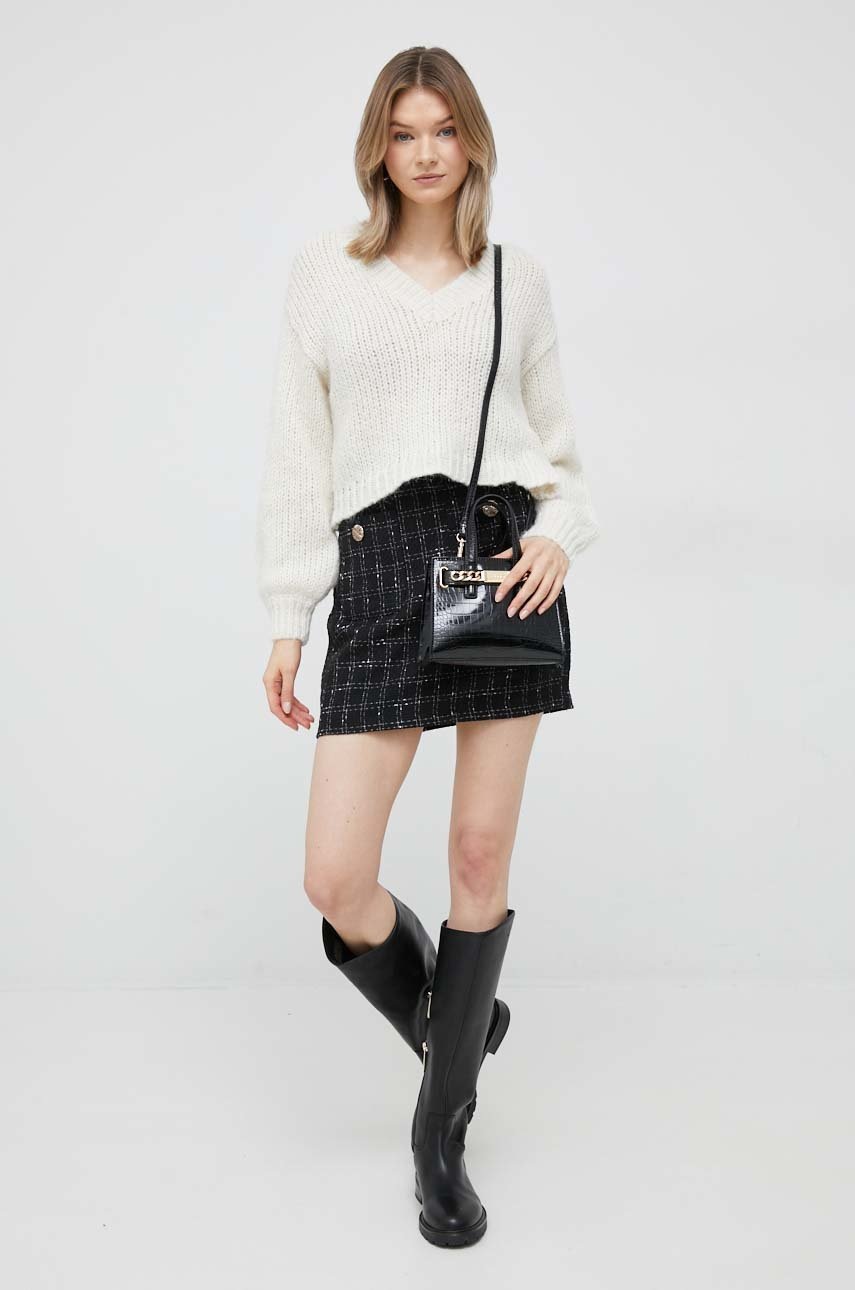 

Спідниця Vero Moda колір чорний mini пряма