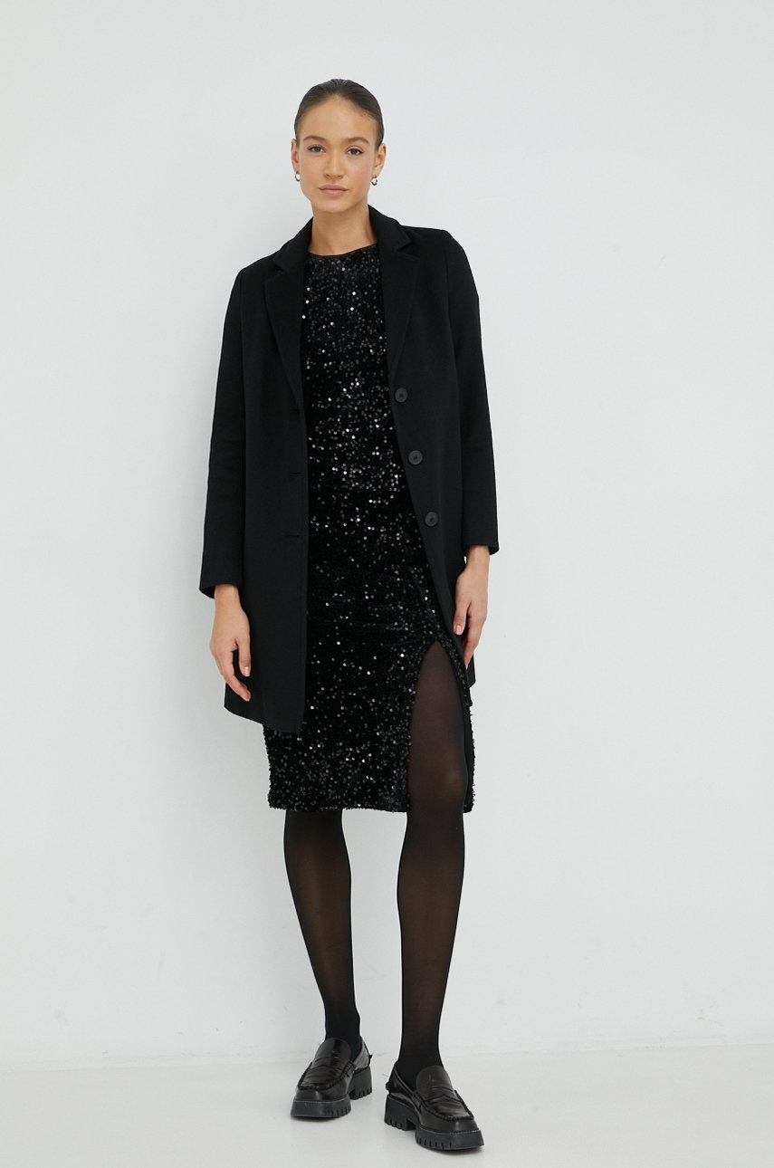 

Спідниця Vero Moda колір чорний midi пряма