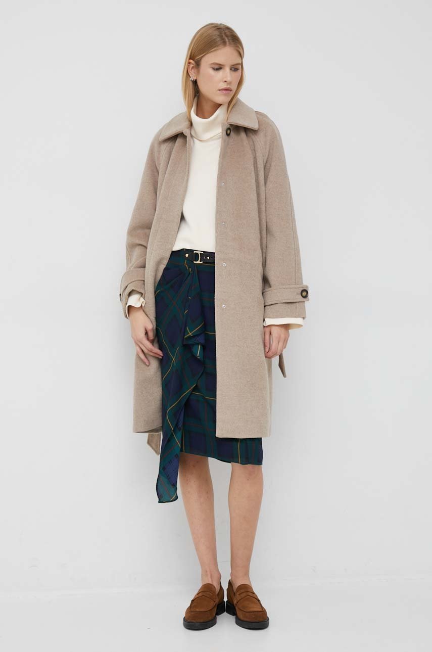 

Юбка Lauren Ralph Lauren цвет зелёный mini карандаш