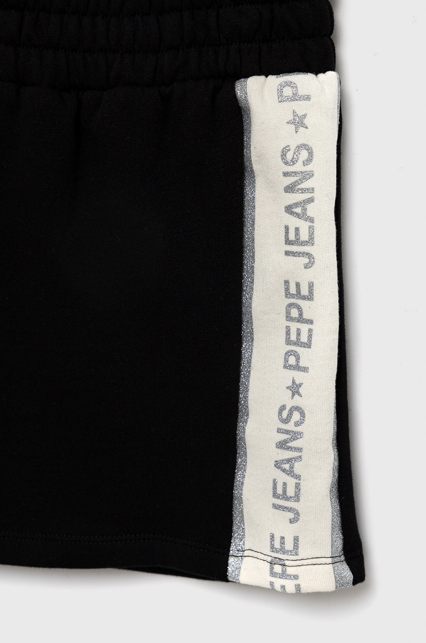 Детская юбка Pepe Jeans цвет чёрный mini расклешённая в Ивано-Франковске Детская юбка Pepe Jeans цвет чёрный mini расклешённая в Ивано-Франковске