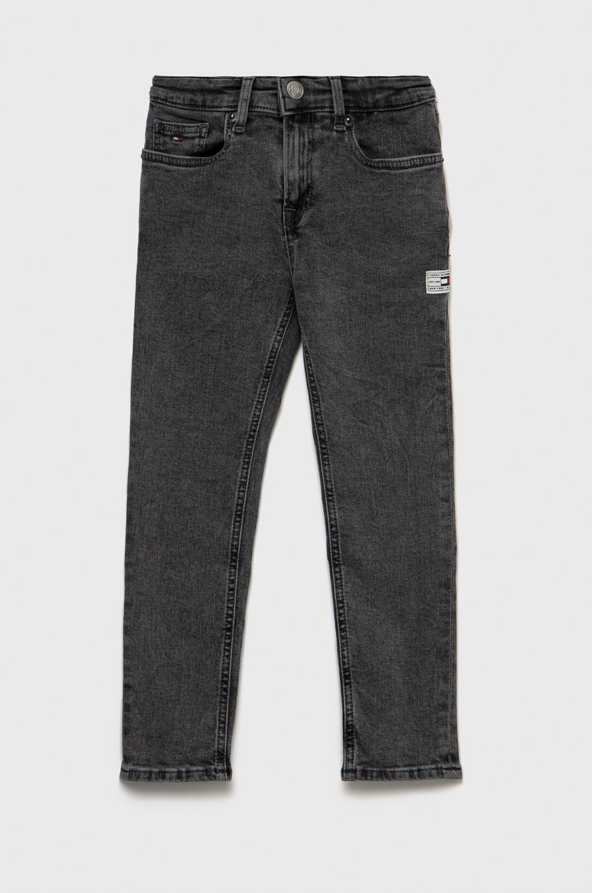 

Детски дънки Tommy Hilfiger в, Сив