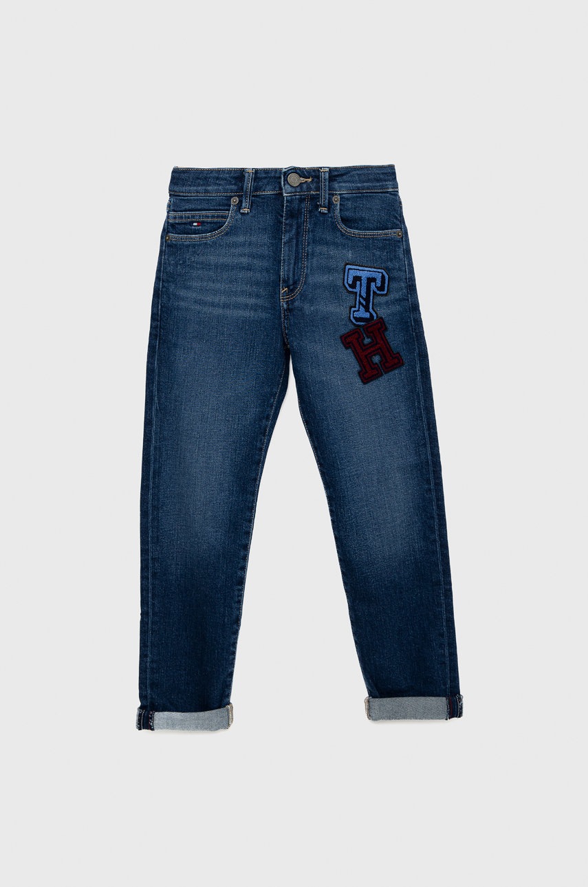 

Детски дънки Tommy Hilfiger в, Син