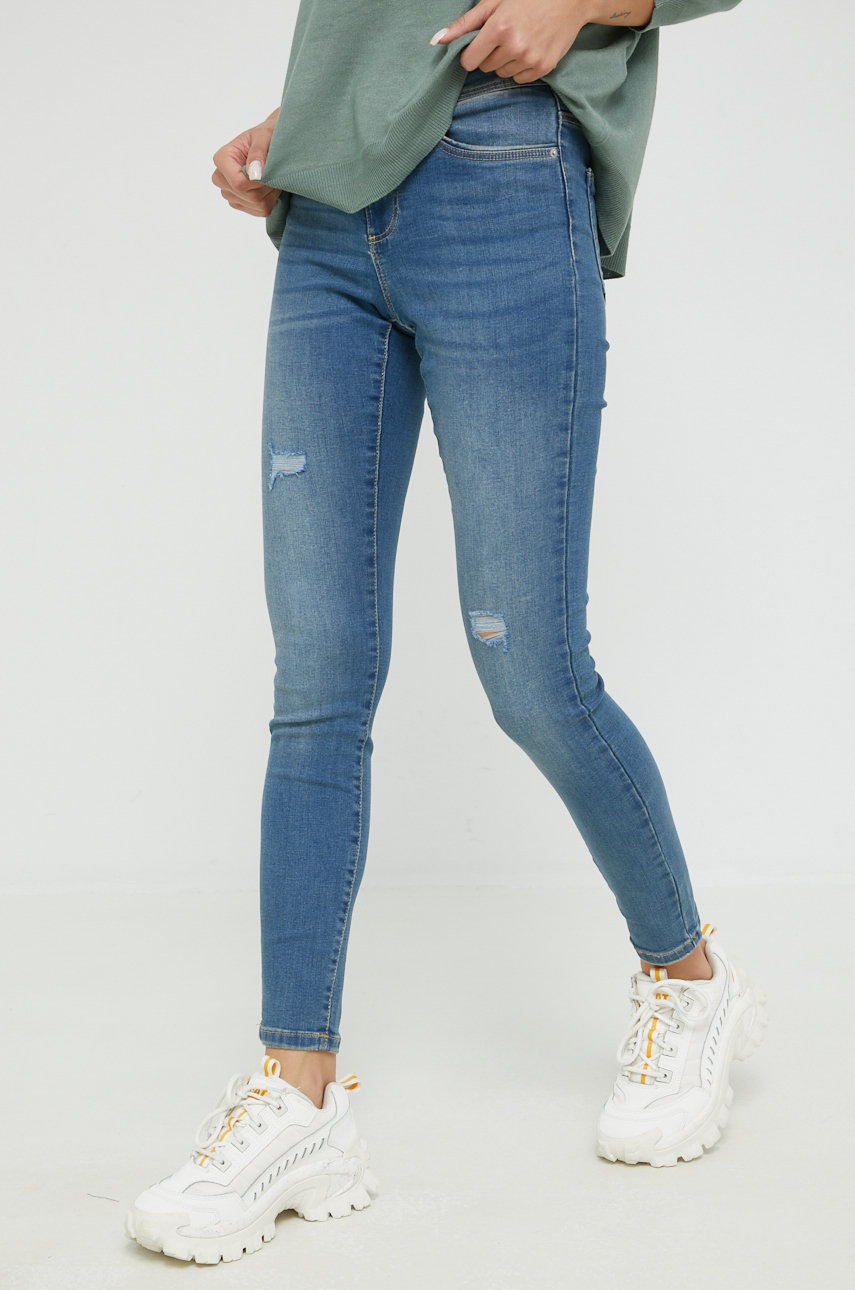 

Дънки Vero Moda в със стандартна талия, Син