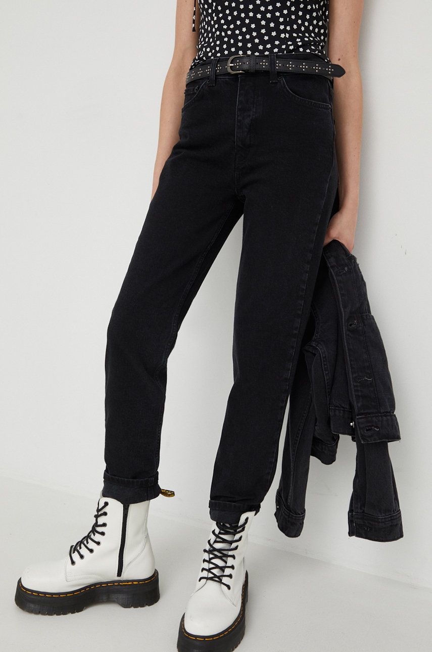 The Kooples jeansi femei , high waist answear.ro imagine noua