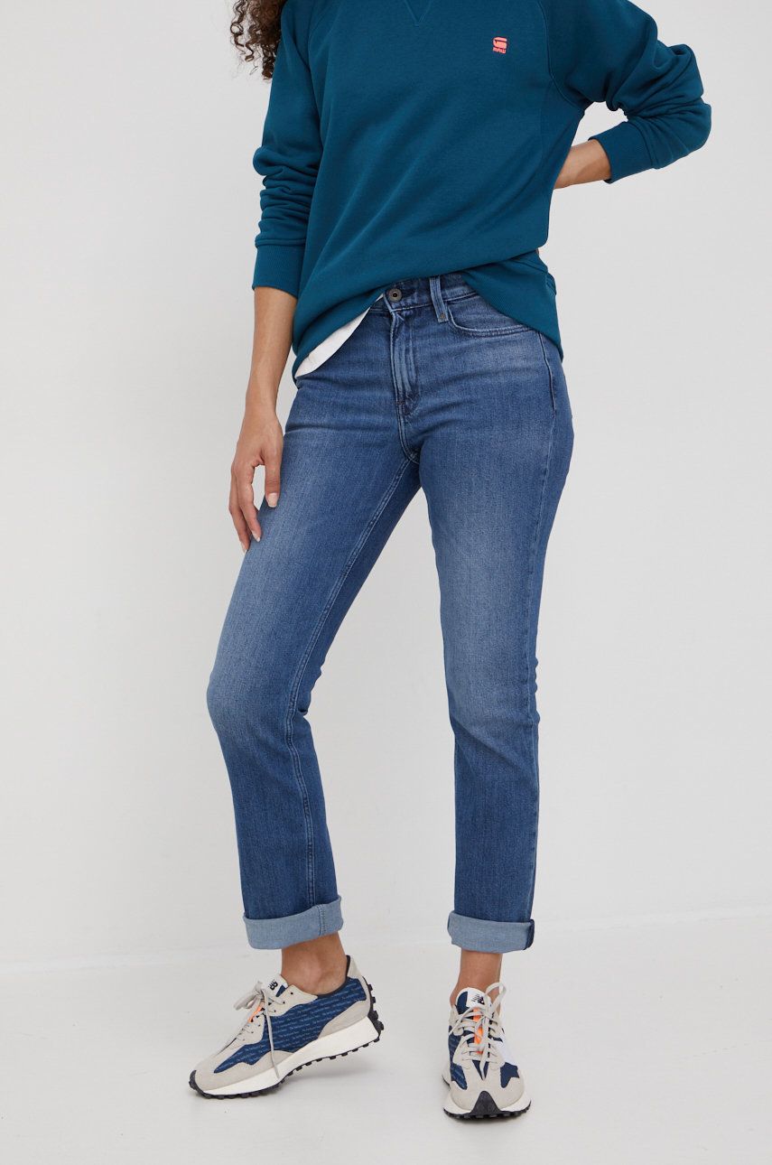 G-Star Raw jeansi femei , medium waist answear.ro imagine megaplaza.ro