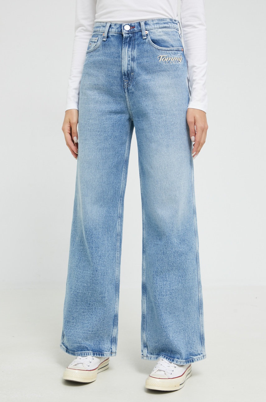 

Дънки Tommy Jeans Claire Cf8012 с висока талия, Син