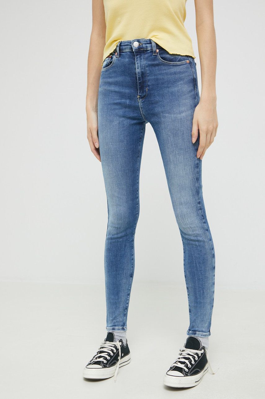 Tommy Jeans jeansi Sylvia Cf1235 femei , high waist answear.ro imagine noua gjx.ro