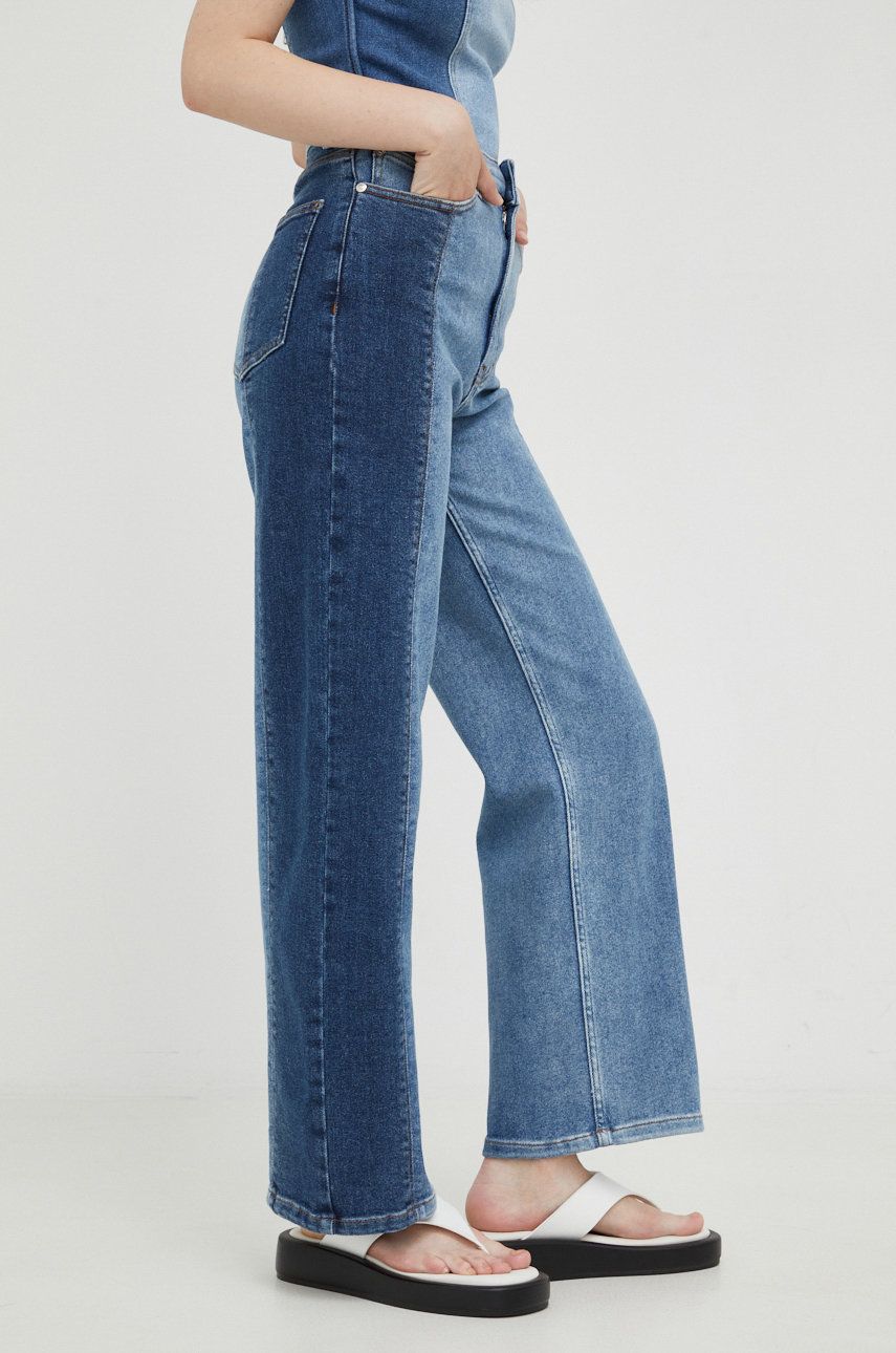 Gestuz jeansi femei , high waist answear.ro answear.ro