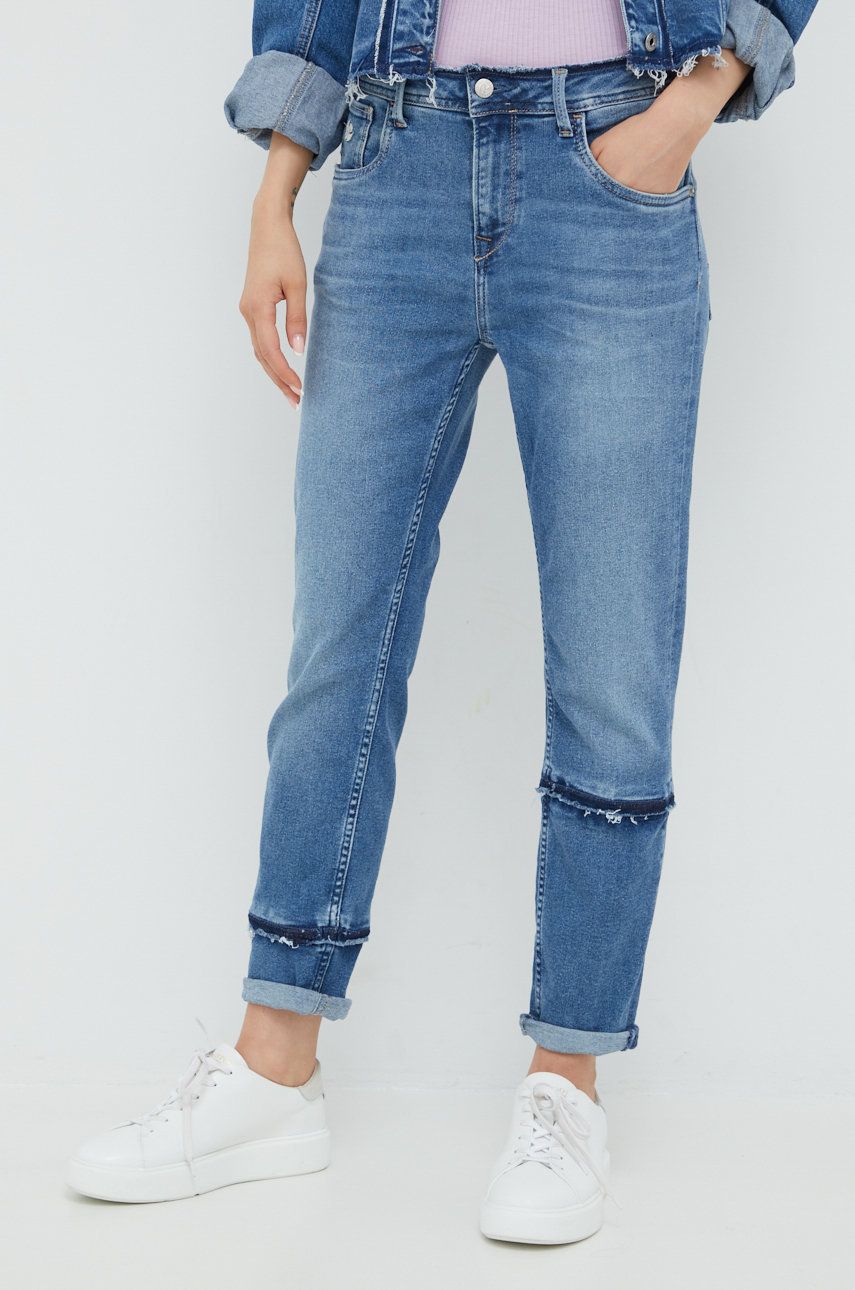 Pepe Jeans jeansi femei , high waist Pret Mic answear.ro imagine noua gjx.ro