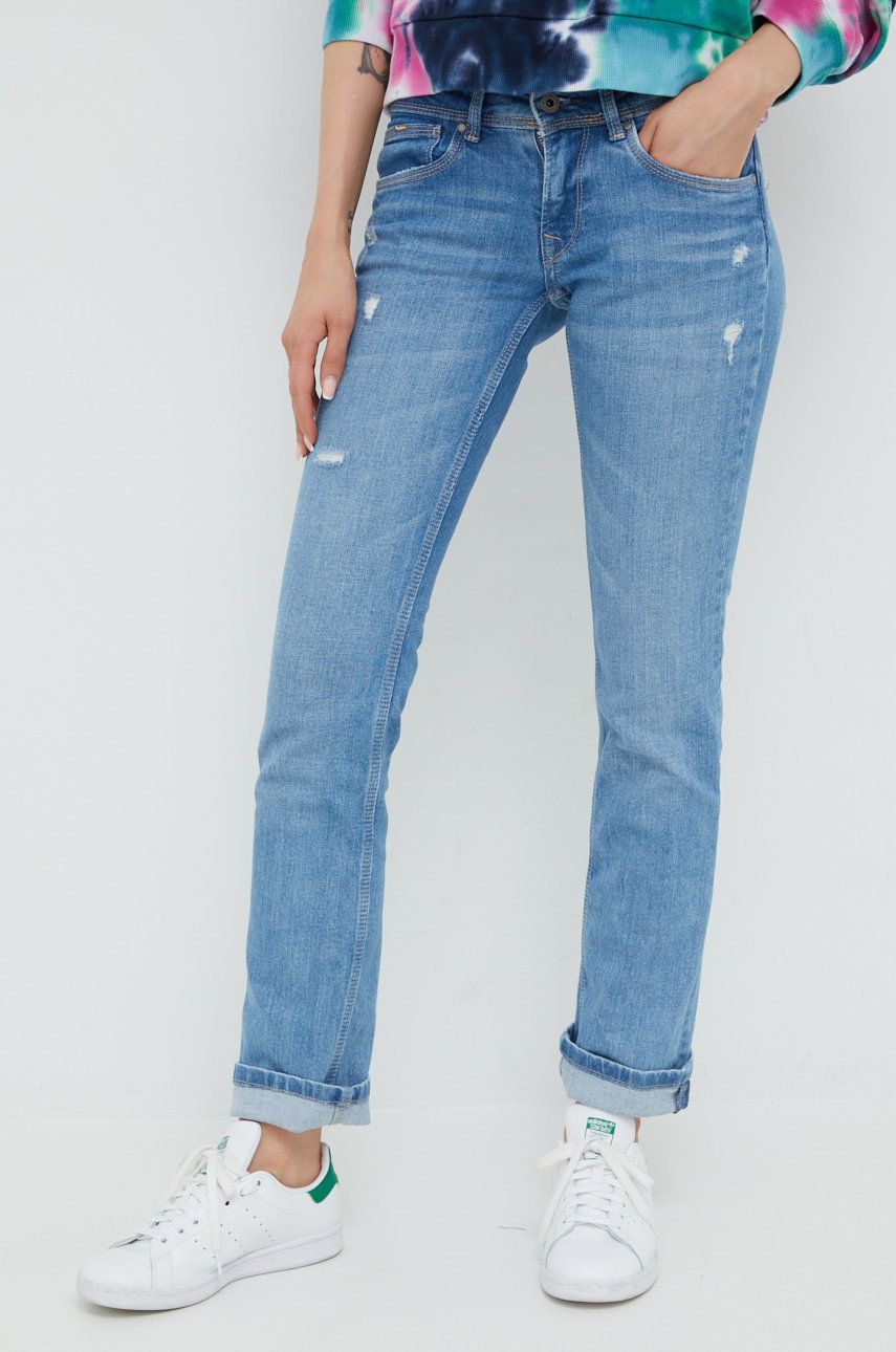 Pepe Jeans jeansi femei , high waist answear.ro