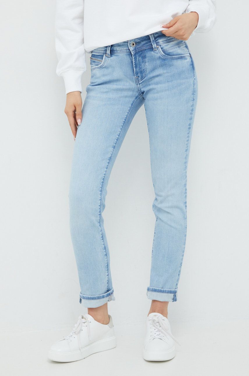 Pepe Jeans jeansi femei , medium waist answear.ro imagine noua
