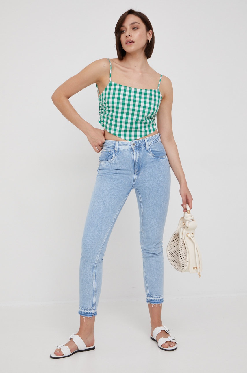 

Джинсы Pepe Jeans женские высокая посадка
