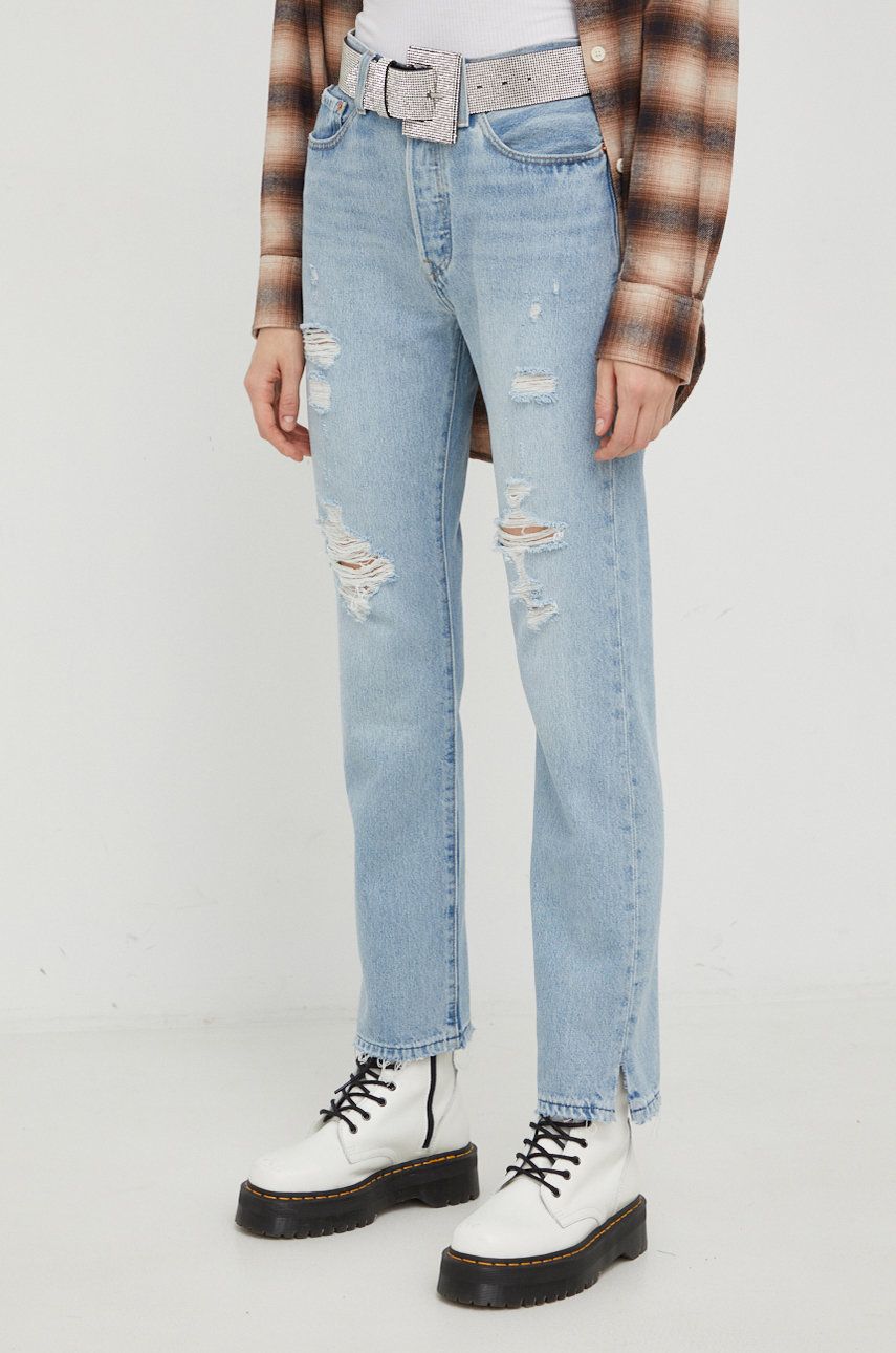 Levi's Jeansi 501 Jeans Femei , High Waist