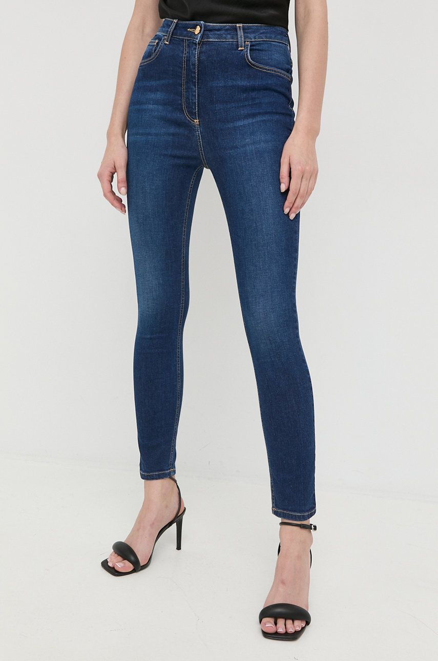 Elisabetta Franchi jeansi femei , high waist answear.ro