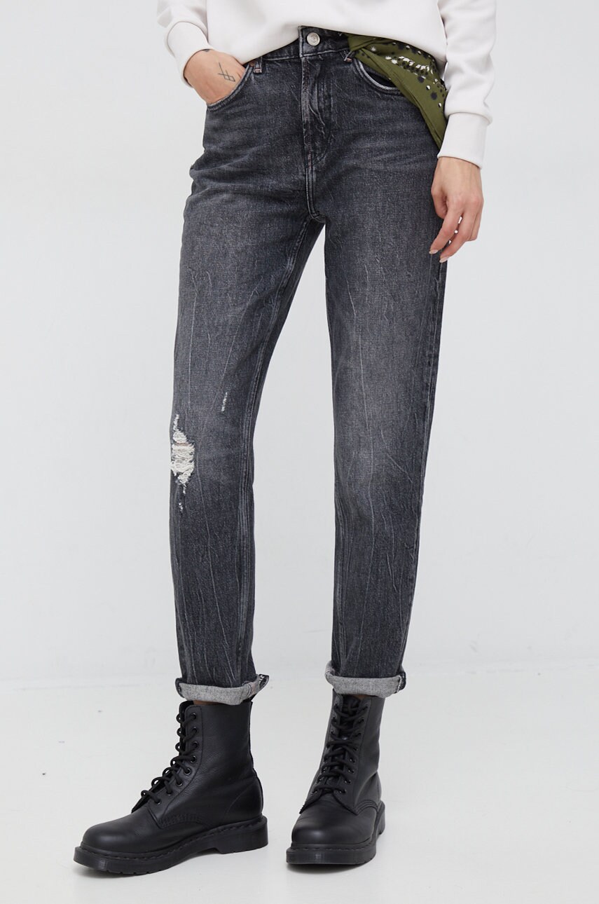 Scotch & Soda jeansi High Five femei , high waist